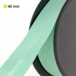 Biais polycoton 40 mm au mètre - Menthe (935)