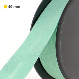 Biais polycoton 40 mm au mètre - Menthe (935)