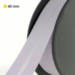 Biais polycoton 40 mm au mètre - Parme (908)