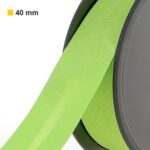 Biais polycoton 40 mm au mètre - Vert anis vif (973)