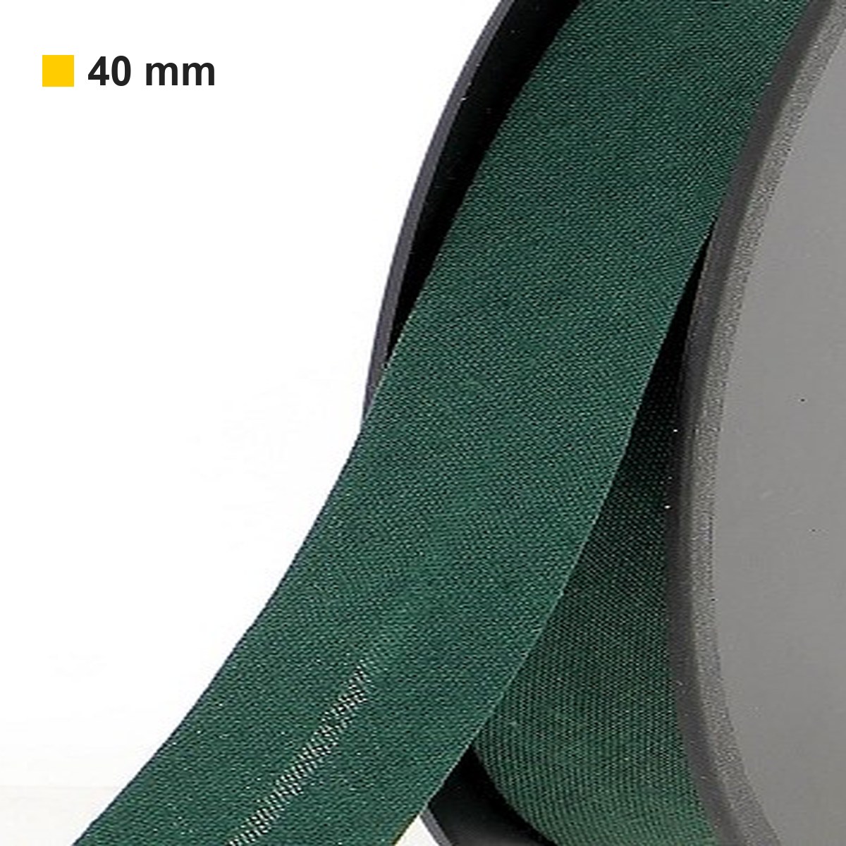 Biais polycoton 40 mm au mètre - Vert sapin (943) Biais polycoton 40 mm au mètre - Vert sapin (943)