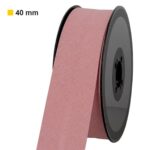 Biais polycoton 40 mm au mètre - Vieux rose (749)