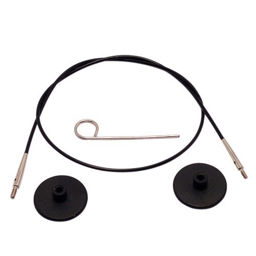Câble pour aiguilles circulaires interchangeables KnitPro - 80 cm Câble pour aiguilles circulaires interchangeables KnitPro - 80 cm