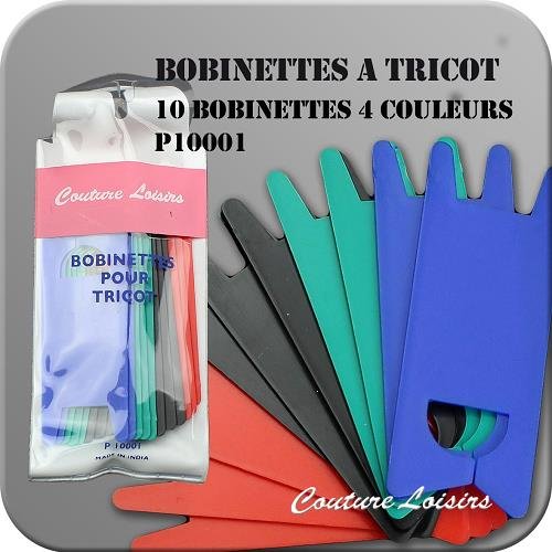 Canettes de tricot pour jacquard - lot de 10 Canettes de tricot pour jacquard - lot de 10