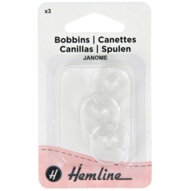 Canettes pour Brother et Janome en plastique - lot de 3