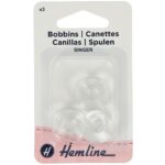 Canettes pour Singer type 66 en plastique - lot de 3