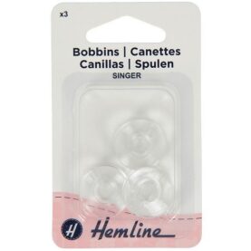 Canettes pour Singer type 66 en plastique - lot de 3