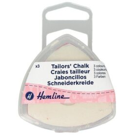 Craies tailleur triangulaires - lot de 3