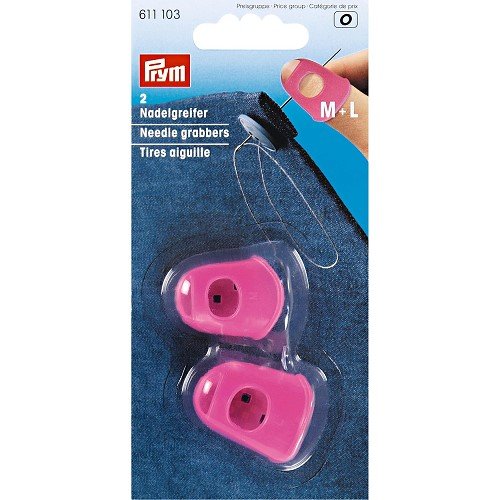 Dé à coudre souple en silicone Prym - rose Dé à coudre souple en silicone Prym - rose
