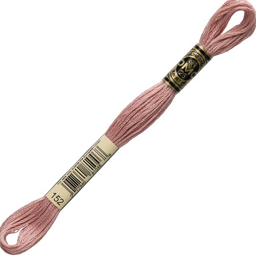 Fil à broder DMC Mouliné Spécial 25 - 152 Échevette DMC Mouliné Spécial 25, coloris 152
