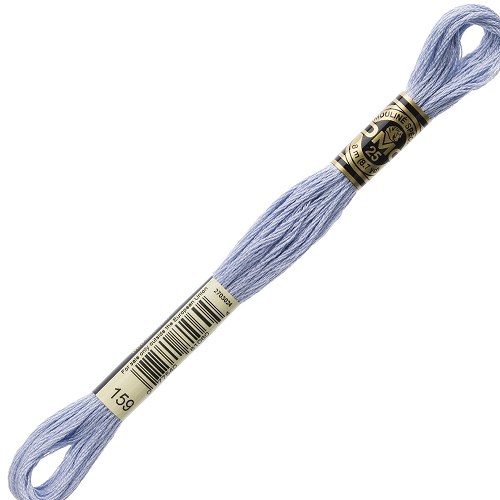 Fil à broder DMC Mouliné Spécial 25 - 159 Échevette DMC Mouliné Spécial 25, coloris 159