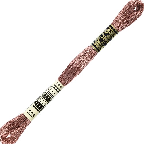 Fil à broder DMC Mouliné Spécial 25 - 223 Échevette DMC Mouliné Spécial 25, coloris 223