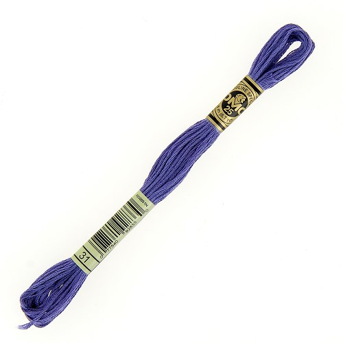 Fil à broder DMC Mouliné Spécial 25 - 31 Échevette DMC Mouliné Spécial 25, coloris 31