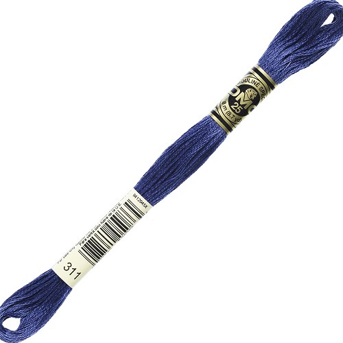 Fil à broder DMC Mouliné Spécial 25 - 311 Échevette DMC Mouliné Spécial 25, coloris 311
