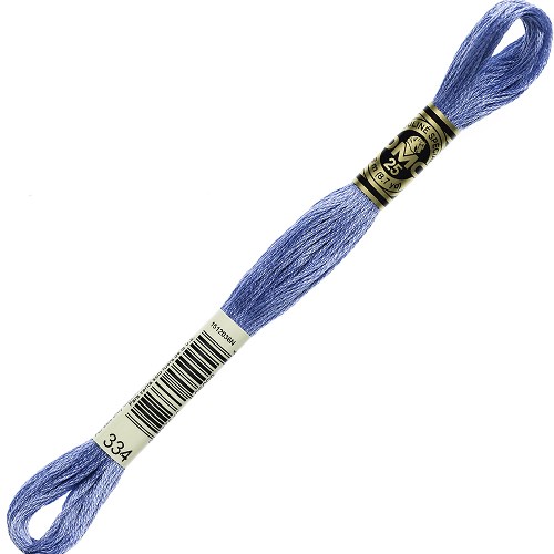 Fil à broder DMC Mouliné Spécial 25 - 334 Échevette DMC Mouliné Spécial 25, coloris 334
