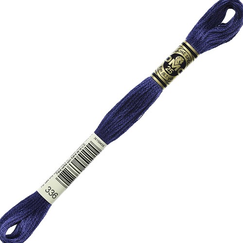 Fil à broder DMC Mouliné Spécial 25 - 336 Échevette DMC Mouliné Spécial 25, coloris 336