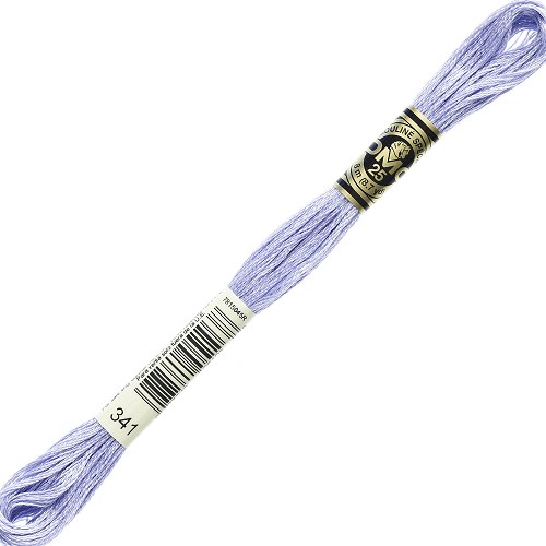 Fil à broder DMC Mouliné Spécial 25 - 341 Échevette DMC Mouliné Spécial 25, coloris 341