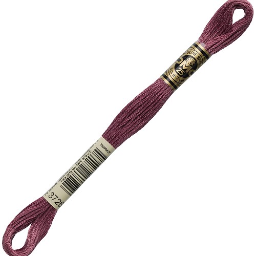 Fil à broder DMC Mouliné Spécial 25 - 3726 Échevette DMC Mouliné Spécial 25, coloris 3726