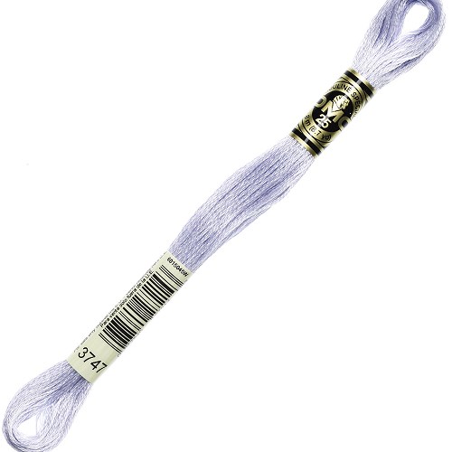 Fil à broder DMC Mouliné Spécial 25 - 3747 Échevette DMC Mouliné Spécial 25, coloris 3747