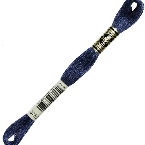 Fil à broder DMC Mouliné Spécial 25 - 3750 Échevette DMC Mouliné Spécial 25, coloris 3750