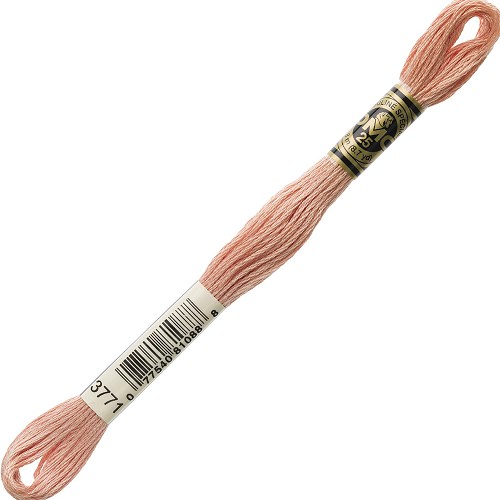 Fil à broder DMC Mouliné Spécial 25 - 3771 Échevette DMC Mouliné Spécial 25, coloris 3771