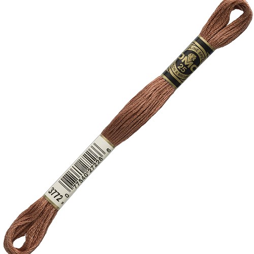 Fil à broder DMC Mouliné Spécial 25 - 3772 Échevette DMC Mouliné Spécial 25, coloris 3772