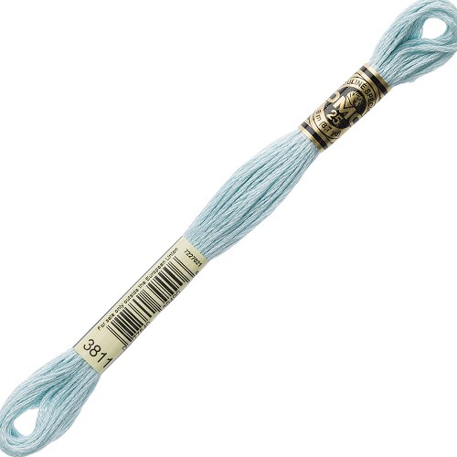 Fil à broder DMC Mouliné Spécial 25 - 3811 Échevette DMC Mouliné Spécial 25, coloris 3811
