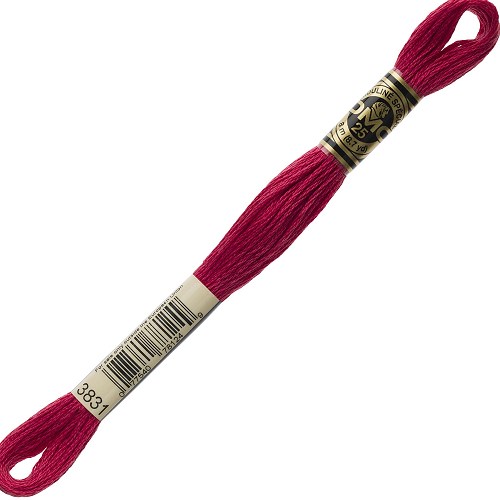 Fil à broder DMC Mouliné Spécial 25 - 3831 Échevette DMC Mouliné Spécial 25, coloris 3831