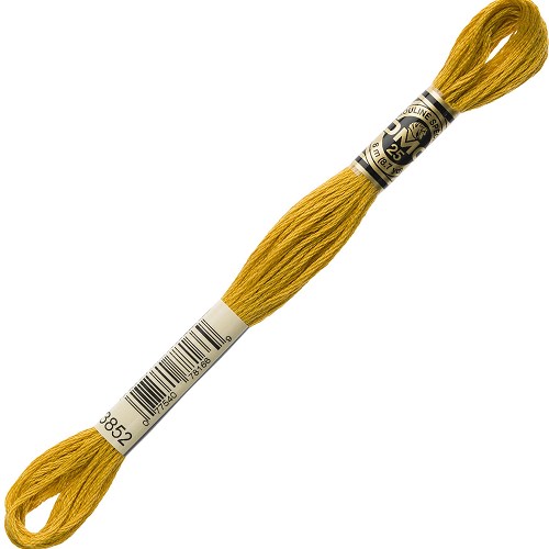 Fil à broder DMC Mouliné Spécial 25 - 3852 Échevette DMC Mouliné Spécial 25, coloris 3852