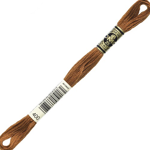 Fil à broder DMC Mouliné Spécial 25 - 400 Échevette DMC Mouliné Spécial 25, coloris 400