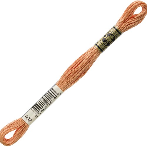 Fil à broder DMC Mouliné Spécial 25 - 402 Échevette DMC Mouliné Spécial 25, coloris 402