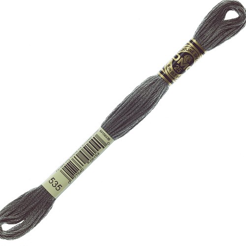 Fil à broder DMC Mouliné Spécial 25 - 535 Échevette DMC Mouliné Spécial 25, coloris 535