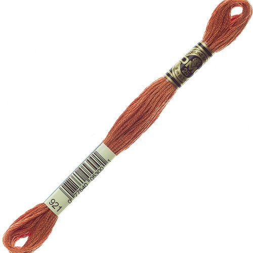 Fil à broder DMC Mouliné Spécial 25 - 921 Échevette DMC Mouliné Spécial 25, coloris 921