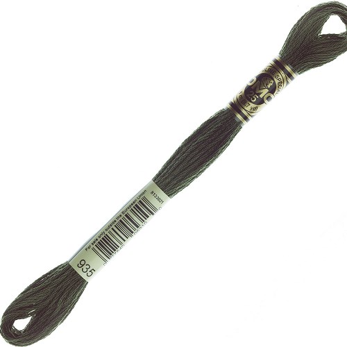 Fil à broder DMC Mouliné Spécial 25 - 935 Échevette DMC Mouliné Spécial 25, coloris 935