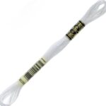 Échevette DMC Mouliné Spécial 25, coloris B5200 Blanc éclatant