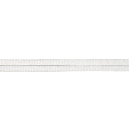 Double passepoil 10 mm au mètre - Blanc Double passepoil 10 mm au mètre - Blanc