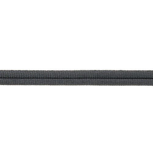 Double passepoil 10 mm au mètre - Gris anthracite Double passepoil 10 mm au mètre - Gris anthracite