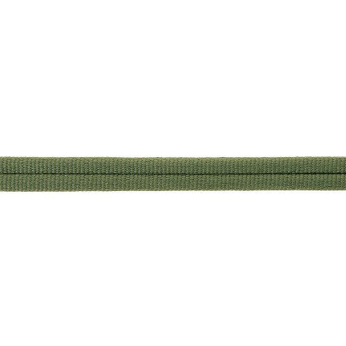 Double passepoil 10 mm au mètre - Vert kaki Double passepoil 10 mm au mètre - Vert kaki