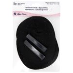 Épaulettes raglan 13 mm noires - la paire