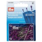 Épingles à tête préhensile Prym 38 mm - violet