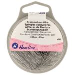 Épingles de couturière 26 × 0,6 mm - boîte d’environ 315