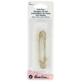Épingles de kilt laiton - lot de 2