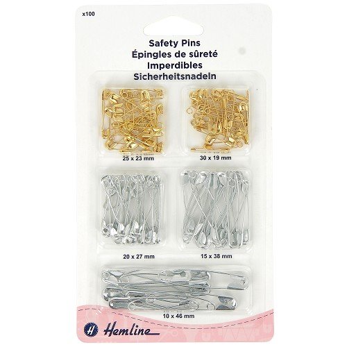Épingles de sûreté - assortiment de 100 Épingles de sûreté - assortiment de 100