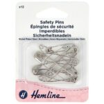 Épingles de sûreté - assortiment - lot de 12