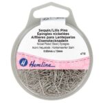 Épingles travaux manuels 13 × 0,65 mm - boîte d’environ 710