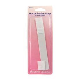 Fermeture de soutien-gorge 19 mm blanche