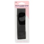 Fermeture de soutien-gorge 38 mm noire