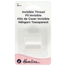 Fil invisible nylon 200 m - clair