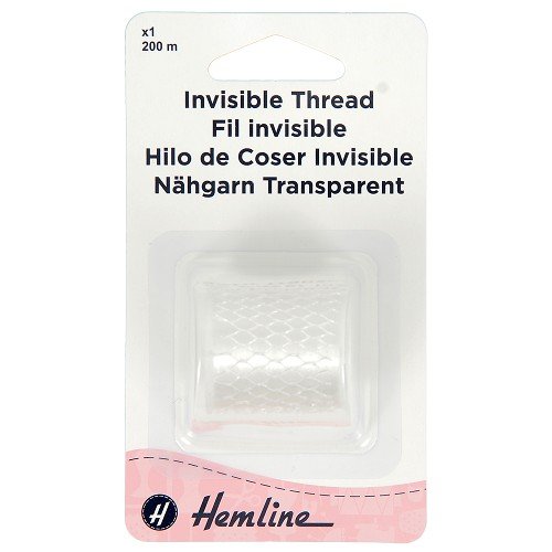 Fil invisible nylon 200 m - clair Fil invisible nylon 200 m - clair