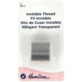 Fil invisible nylon 200 m - foncé
